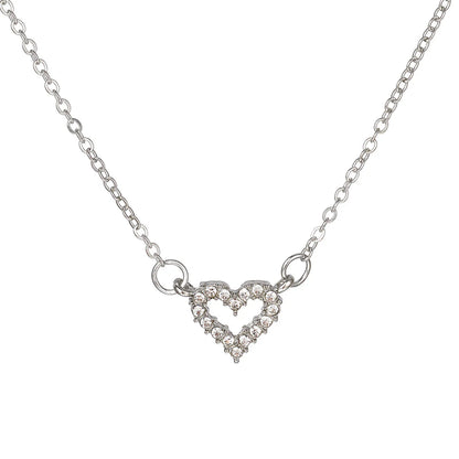 UNI-10638 - Silver Heart - Necklace